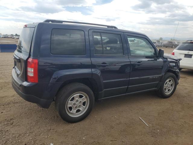 1C4NJRBB4FD282652 - 2015 JEEP PATRIOT SPORT BLUE photo 3