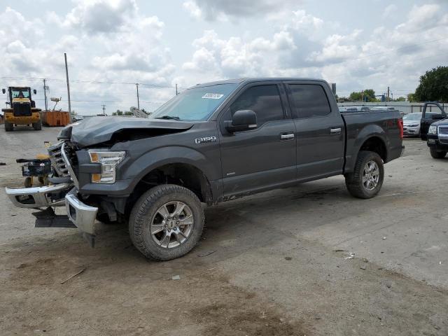 1FTEW1EPXHKE14094 - 2017 FORD F150 SUPERCREW GRAY photo 1