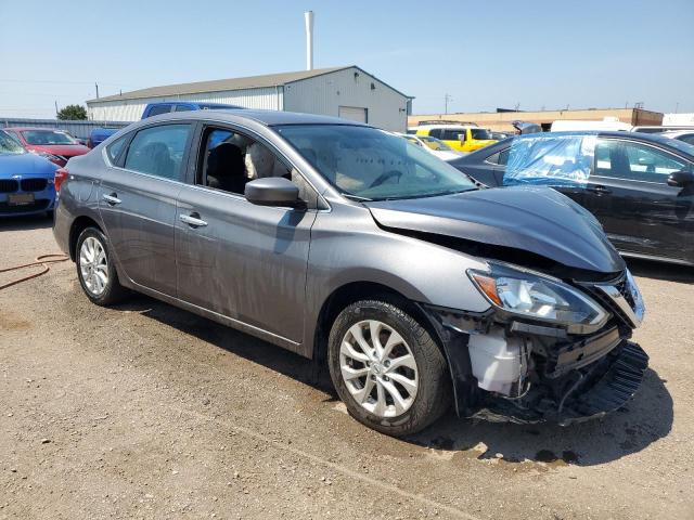 3N1AB7APXJY332797 - 2018 NISSAN SENTRA S CHARCOAL photo 4