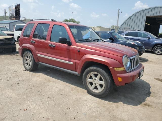 1J4GL58K26W231149 - 2006 JEEP LIBERTY LIMITED RED photo 4