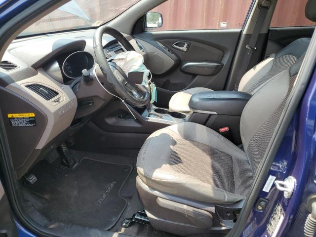 KM8JU3AC3BU169844 - 2011 HYUNDAI TUCSON GLS BLUE photo 7