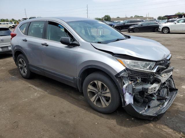 2HKRW6H36KH215427 - 2019 HONDA CR-V LX SILVER photo 4