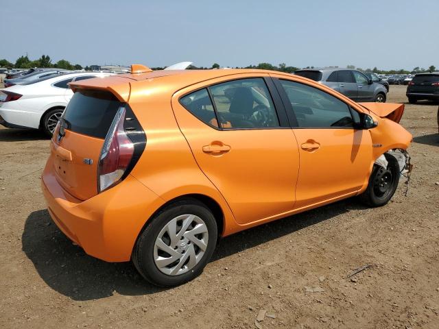 JTDKDTB38F1091401 - 2015 TOYOTA PRIUS C ORANGE photo 3