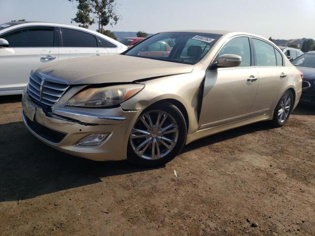 KMHGC4DF4CU166171 - 2012 HYUNDAI GENESIS 4.6L GOLD photo 1