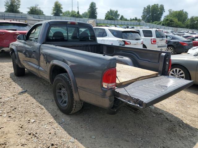 1B7FL36N62S506400 - 2002 DODGE DAKOTA SPORT GRAY photo 2