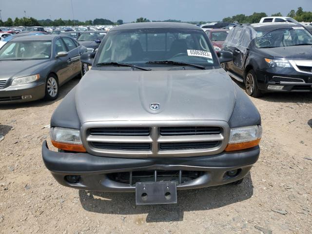 1B7FL36N62S506400 - 2002 DODGE DAKOTA SPORT GRAY photo 5