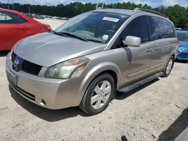 5N1BV28U86N128121 - 2006 NISSAN QUEST S TAN photo 1