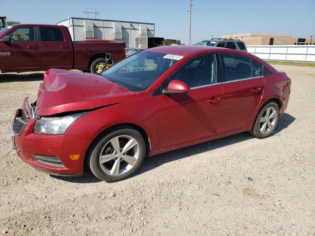 1G1PE5SB9E7310148 - 2014 CHEVROLET CRUZE LT RED photo 1