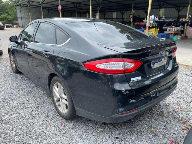 3FA6P0HR7DR246483 - 2013 FORD FUSION SE BLACK photo 3