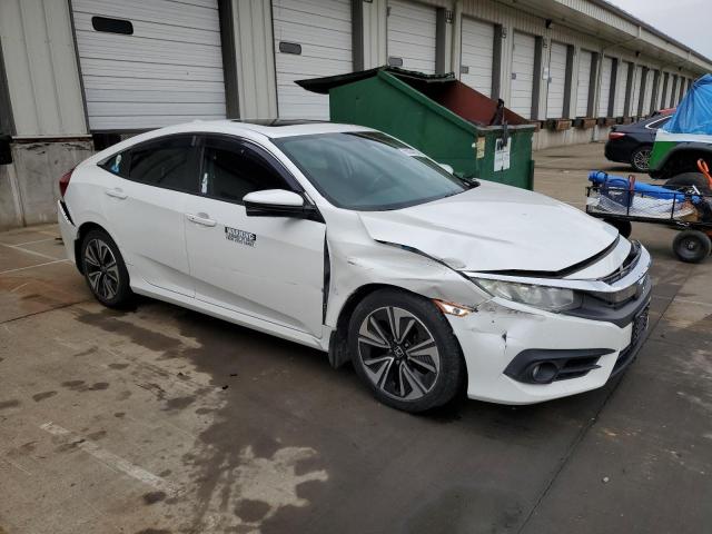 19XFC1F71HE013063 - 2017 HONDA CIVIC EXL WHITE photo 4