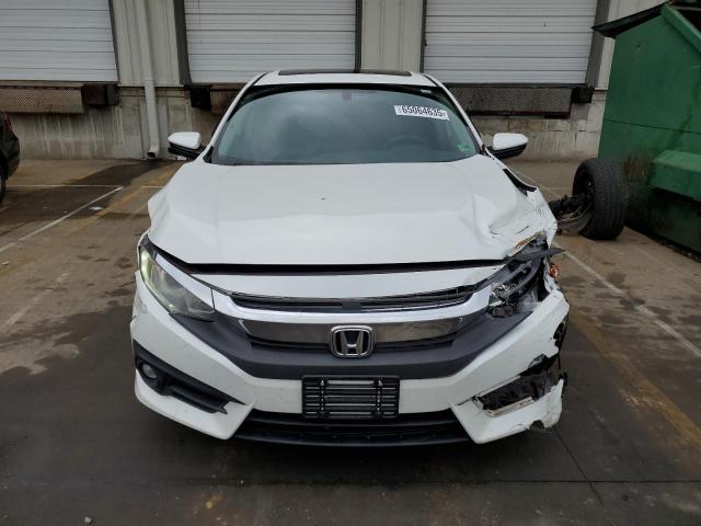 19XFC1F71HE013063 - 2017 HONDA CIVIC EXL WHITE photo 5
