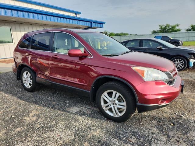5J6RE4H78BL046964 - 2011 HONDA CR-V EXL RED photo 4