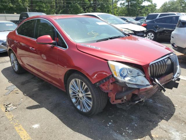 1G4PT5SV0E4195265 - 2014 BUICK VERANO PREMIUM RED photo 4