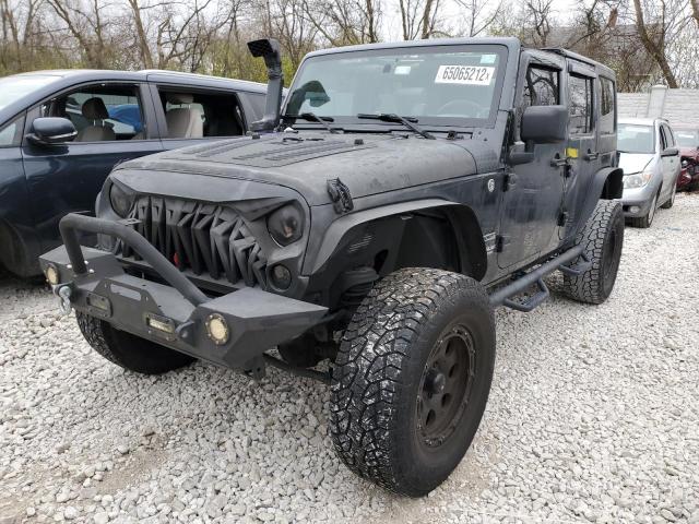 1J4BA3H16AL127690 - 2010 JEEP WRANGLER SPORT GRAY photo 2