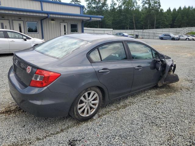 2HGFB2F96CH307650 - 2012 HONDA CIVIC EXL 灰色 照片 3