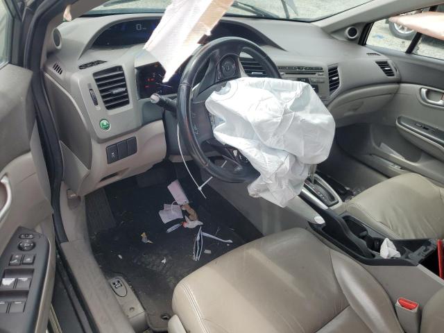 2HGFB2F96CH307650 - 2012 HONDA CIVIC EXL 灰色 照片 8