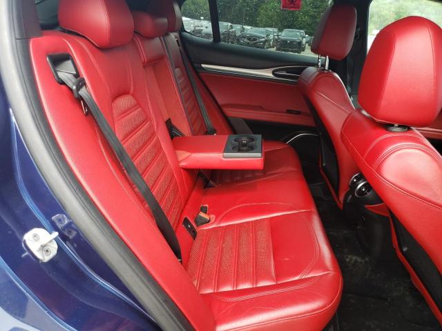 ZASFAKNN2J7B64874 - 2018 ALFA ROMEO STELVIO TI SPORT BLUE photo 10