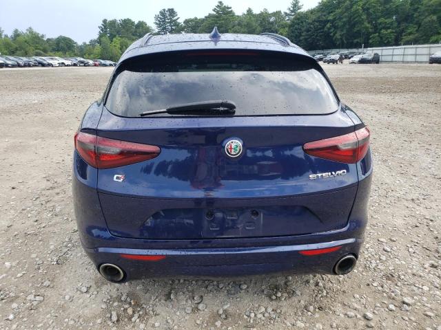 ZASFAKNN2J7B64874 - 2018 ALFA ROMEO STELVIO TI SPORT BLUE photo 6
