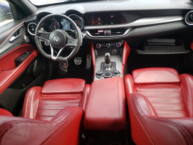 ZASFAKNN2J7B64874 - 2018 ALFA ROMEO STELVIO TI SPORT BLUE photo 8