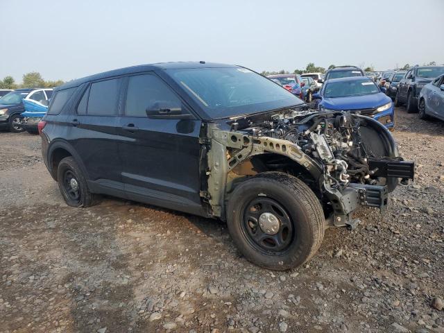 1FM5K8AB4NGC21576 - 2022 FORD EXPLORER POLICE INTERCEPTOR BLACK photo 4