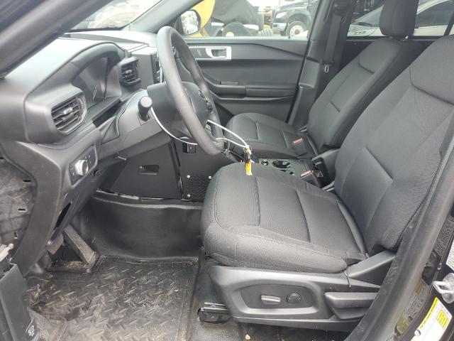 1FM5K8AB4NGC21576 - 2022 FORD EXPLORER POLICE INTERCEPTOR BLACK photo 7