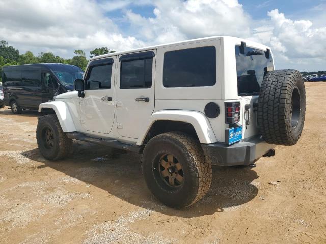 1C4BJWEG7HL500505 - 2017 JEEP WRANGLER U SAHARA WHITE photo 2