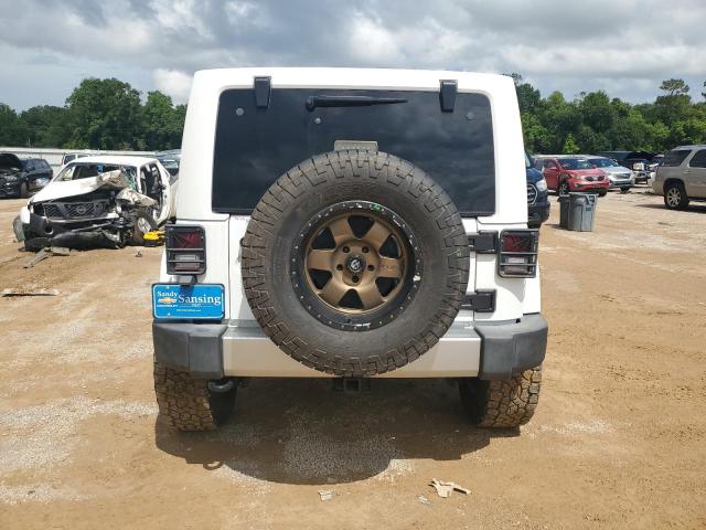 1C4BJWEG7HL500505 - 2017 JEEP WRANGLER U SAHARA WHITE photo 6