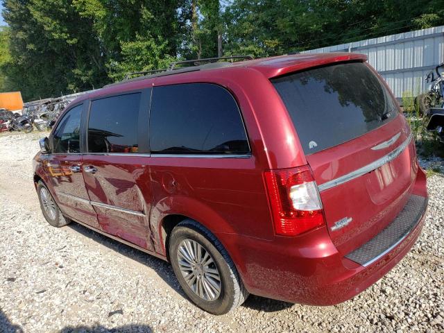 2C4RC1CG1FR629598 - 2015 CHRYSLER TOWN & COU TOURING L RED photo 2