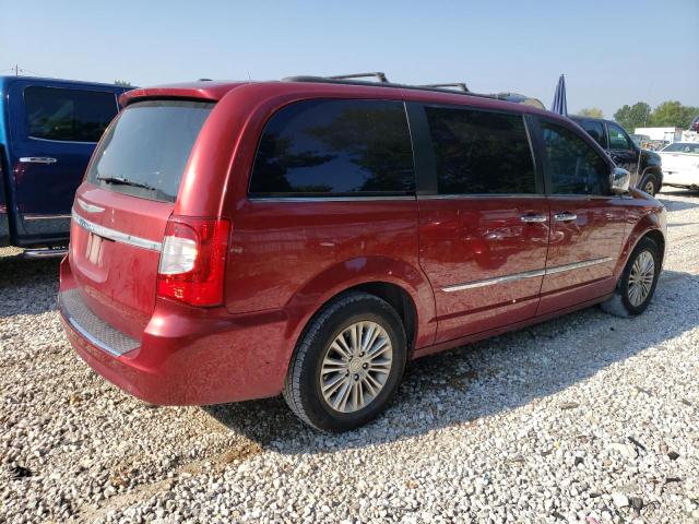 2C4RC1CG1FR629598 - 2015 CHRYSLER TOWN & COU TOURING L RED photo 3