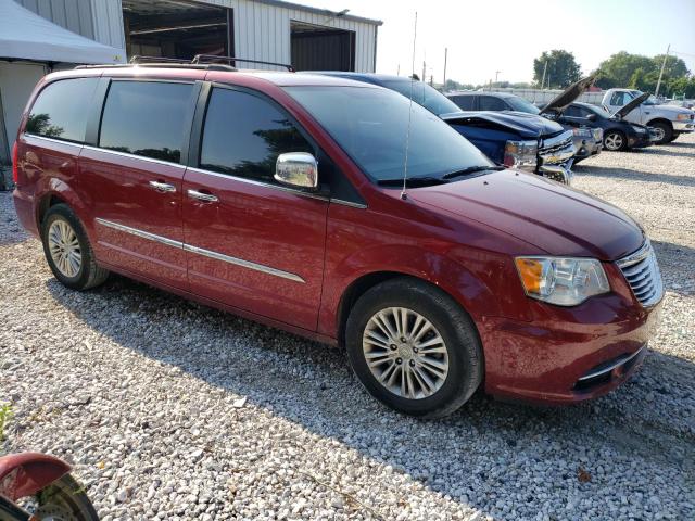 2C4RC1CG1FR629598 - 2015 CHRYSLER TOWN & COU TOURING L RED photo 4