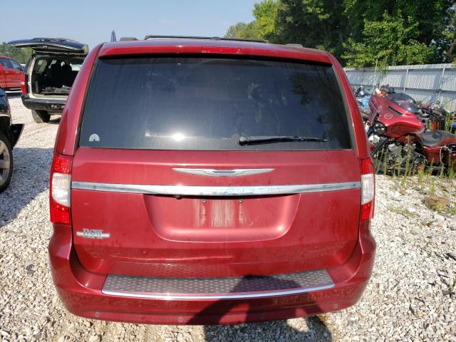 2C4RC1CG1FR629598 - 2015 CHRYSLER TOWN & COU TOURING L RED photo 6