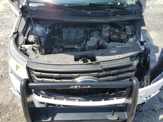 1FM5K8AR9HGB92626 - 2017 FORD EXPLORER POLICE INTERCEPTOR 白色 照片 12
