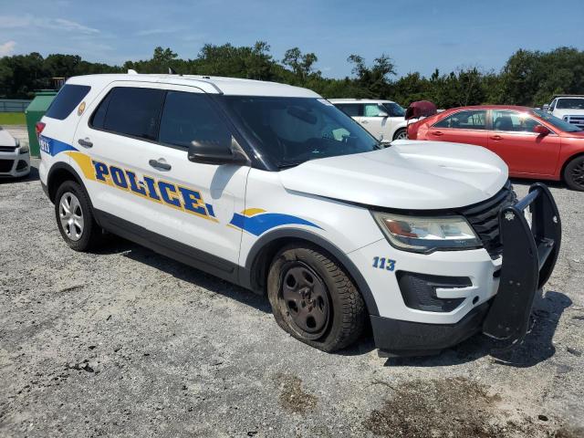 1FM5K8AR9HGB92626 - 2017 FORD EXPLORER POLICE INTERCEPTOR 白色 照片 4