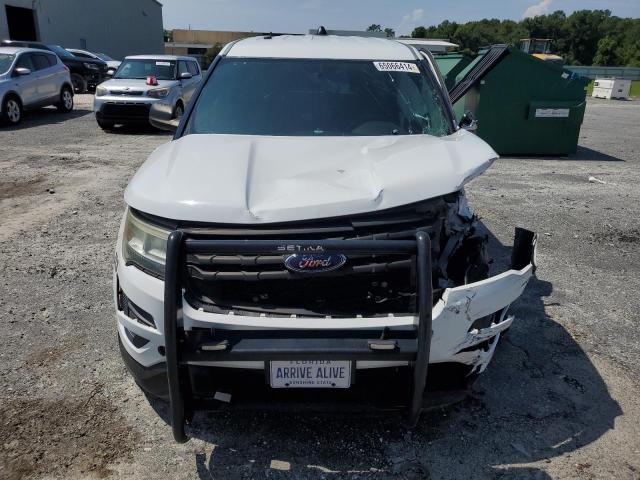 1FM5K8AR9HGB92626 - 2017 FORD EXPLORER POLICE INTERCEPTOR 白色 照片 5