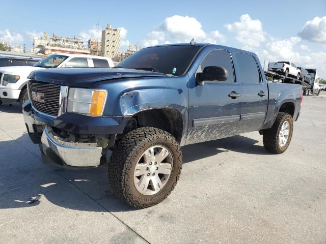 3GTEC13J38G282195 - 2008 GMC SIERRA C1500 BLUE photo 1