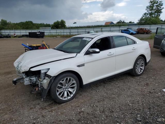 1FAHP2F81EG140022 - 2014 FORD TAURUS LIMITED WHITE photo 1