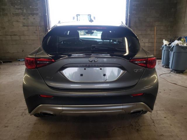 SJKCH5CRXHA032051 - 2017 INFINITI QX30 BASE GRAY photo 6