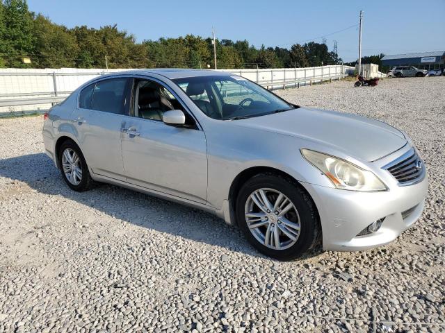 JN1DV6AR8BM450237 - 2011 INFINITI G25 SILVER photo 4