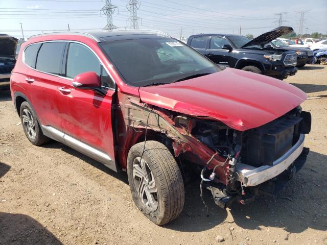 5NMS34AJ5MH360482 - 2021 HYUNDAI SANTA FE SEL RED photo 4