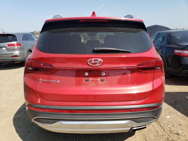 5NMS34AJ5MH360482 - 2021 HYUNDAI SANTA FE SEL RED photo 6