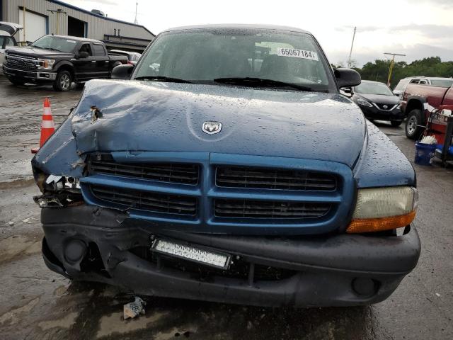 1D7FL16X83S355301 - 2003 DODGE DAKOTA SXT BLUE photo 5