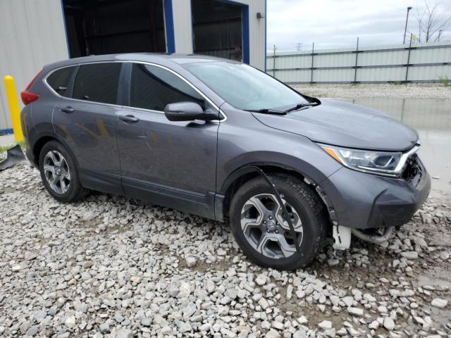 5J6RW1H56KA036309 - 2019 HONDA CR-V EX GRAY photo 4