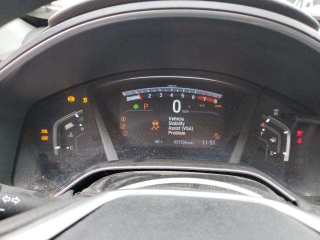 5J6RW1H56KA036309 - 2019 HONDA CR-V EX GRAY photo 9