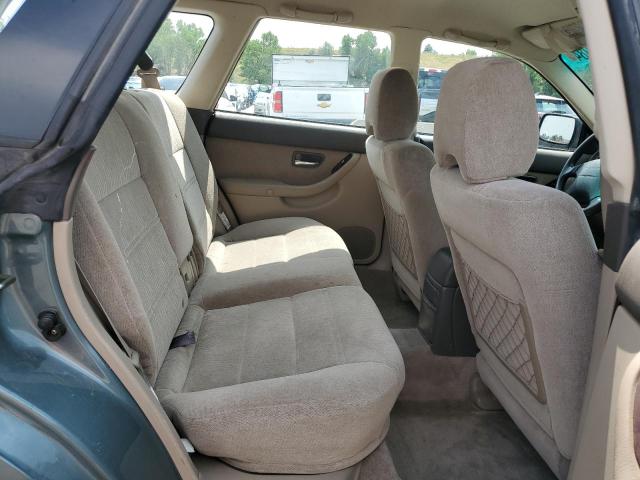 4S3BH675X27646629 - 2002 SUBARU LEGACY OUTBACK AWP 青色 照片 10