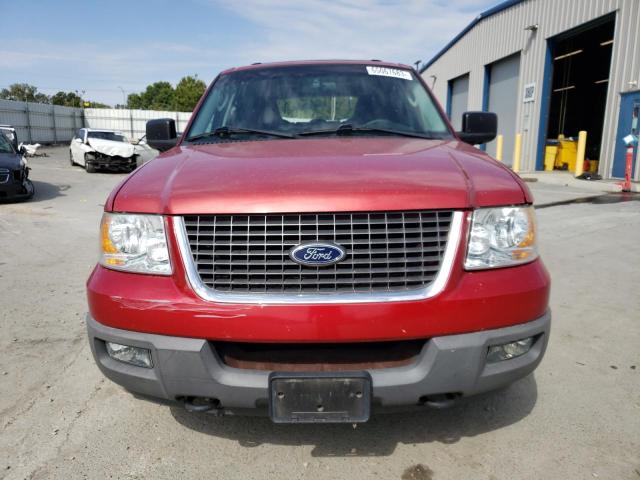 1FMPU16W63LC39748 - 2003 FORD EXPEDITION XLT RED photo 5