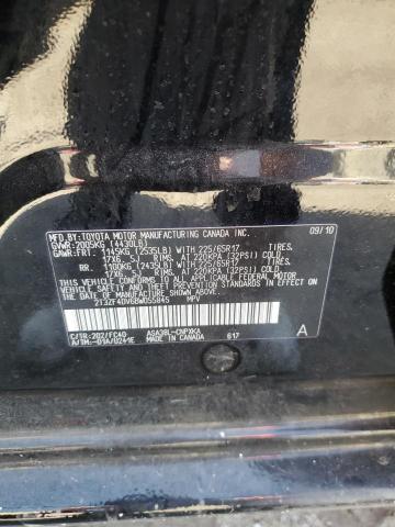 2T3ZF4DV6BW055845 - 2011 TOYOTA RAV4 BLACK photo 26