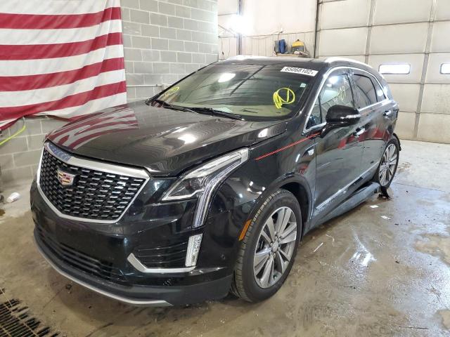 1GYKNERS8MZ225872 - 2021 CADILLAC XT5 PLATINUM PREMIUM LUXURY BLACK photo 2