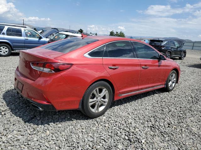 5NPE34AFXKH751572 - 2019 HYUNDAI SONATA LIMITED RED photo 3