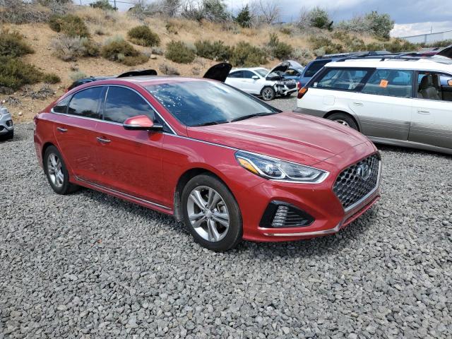 5NPE34AFXKH751572 - 2019 HYUNDAI SONATA LIMITED RED photo 4