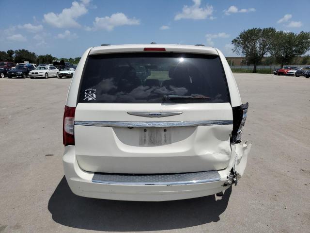 2C4RC1BG7DR721278 - 2013 CHRYSLER TOWN & COU TOURING WHITE photo 6